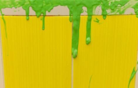 dripping paint bathtub