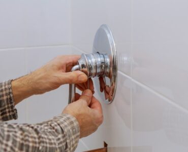 removing shower handle