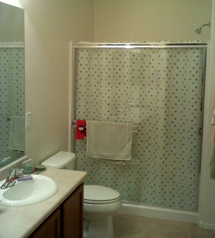Shower Curtain Over Glass Doors, Shower Curtains With Doors