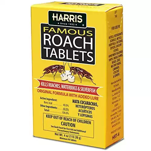 Harris Silverfish Tablets With Lure (96 Tablets)