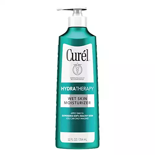 Curel Hydra Therapy In Shower Lotion, Wet Skin Moisturizer for Dry or Extra-dry Skin