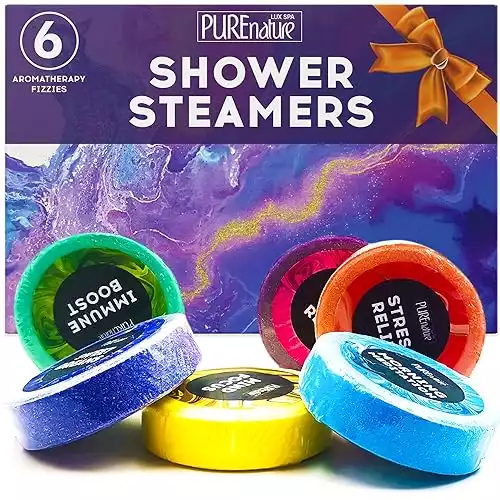 Aromatherapy Shower Steamers Set - 6 Scents